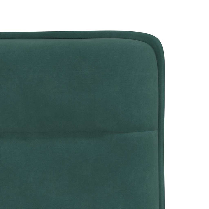 spisebordsstole 4 stk. velour mørkegrøn