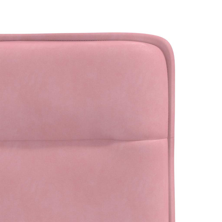 spisebordsstole 4 stk. velour lyserød