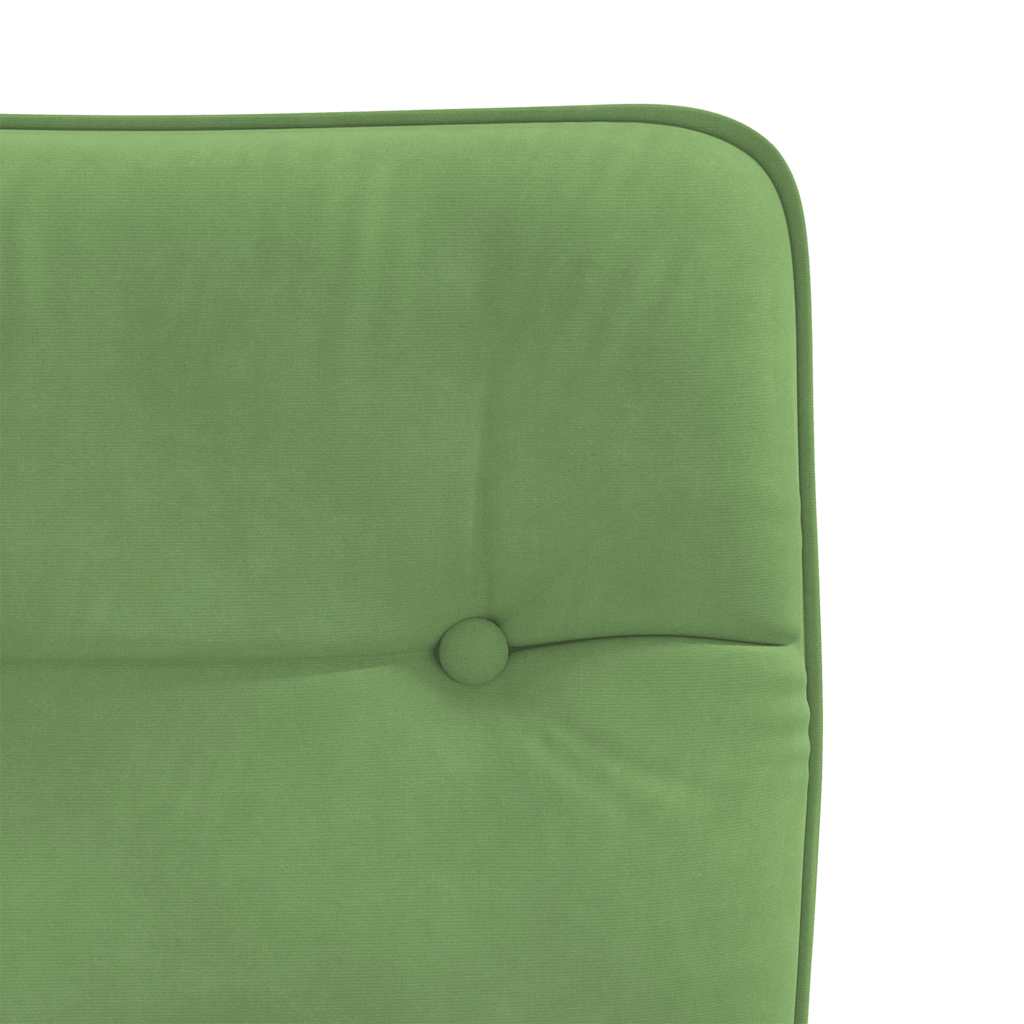 spisebordsstole 4 stk. velour lysegrøn
