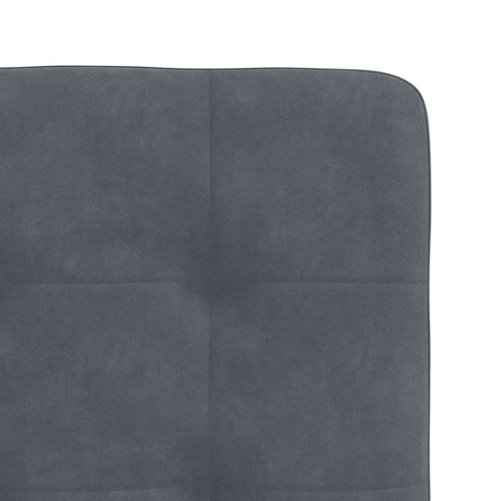spisebordsstole 6 stk. velour mørkegrå