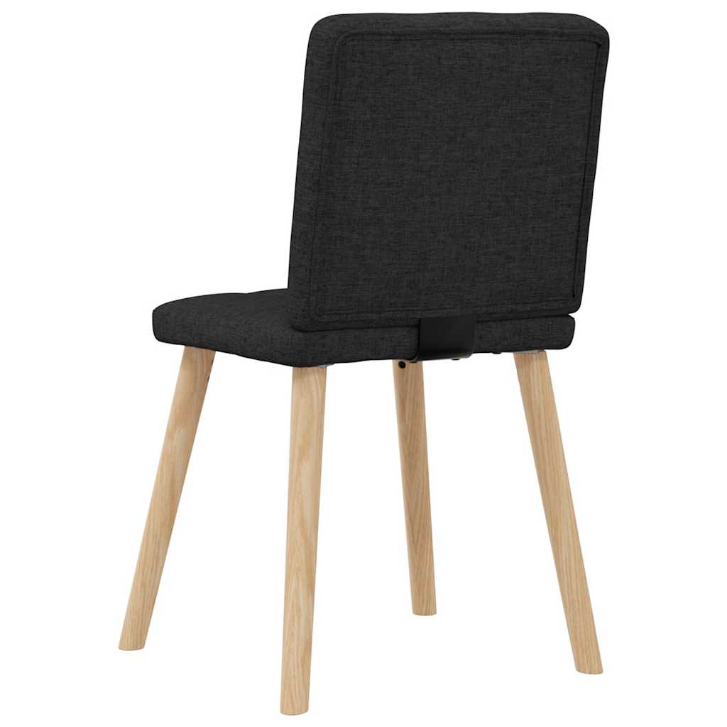 spisebordsstole 6 stk. stof sort