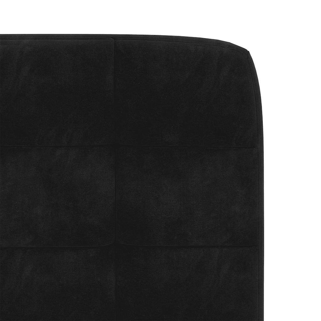 spisebordsstole 6 stk. velour sort