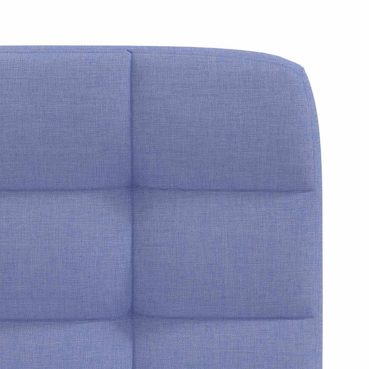 spisebordsstole 6 stk. Jeans blåt stof