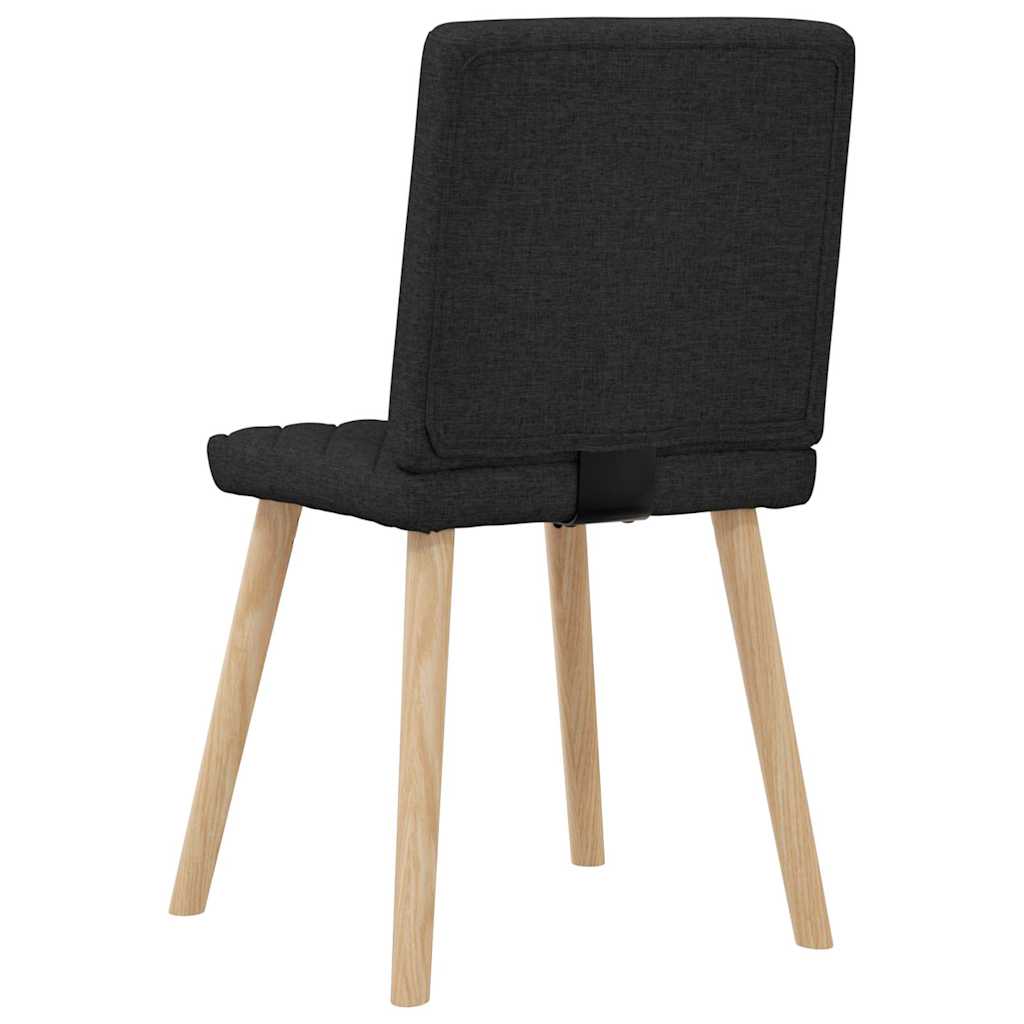 spisebordsstole 6 stk. stof sort