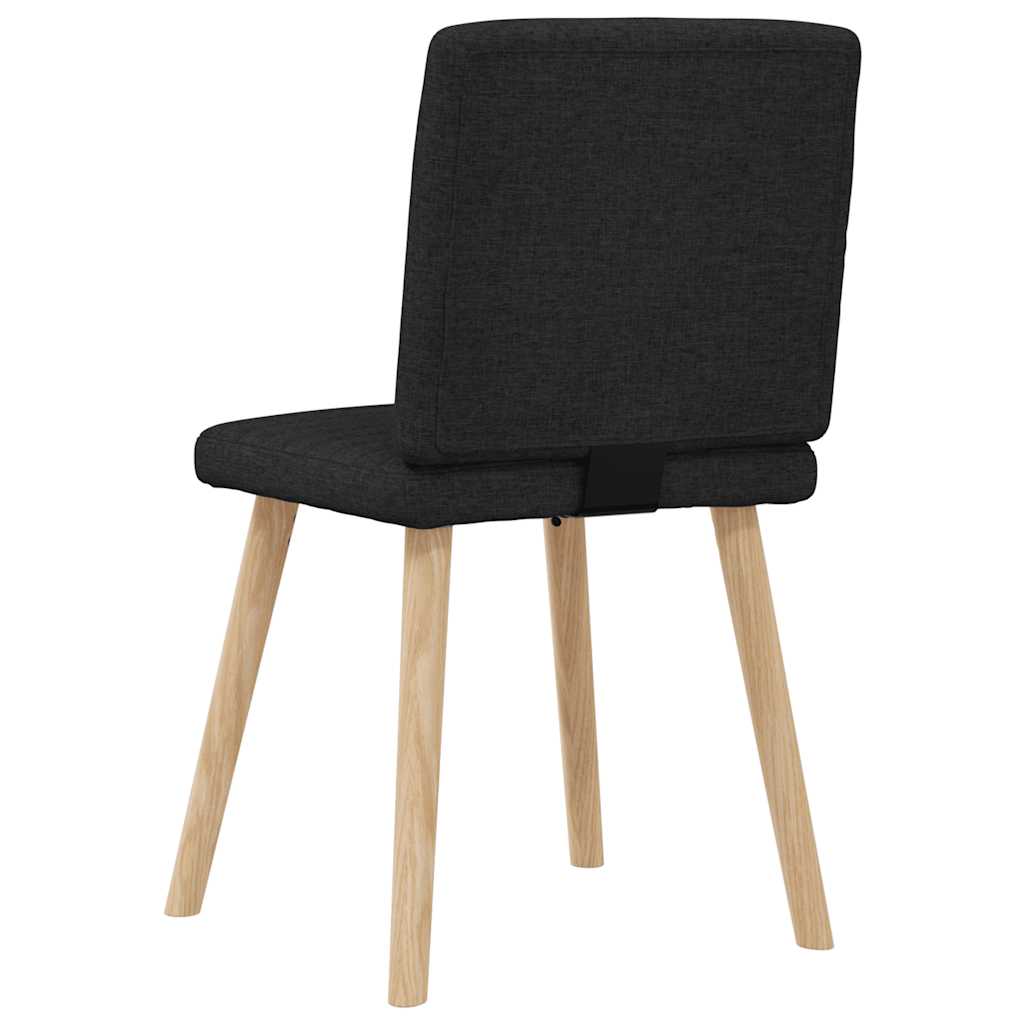 spisebordsstole 6 stk. stof sort