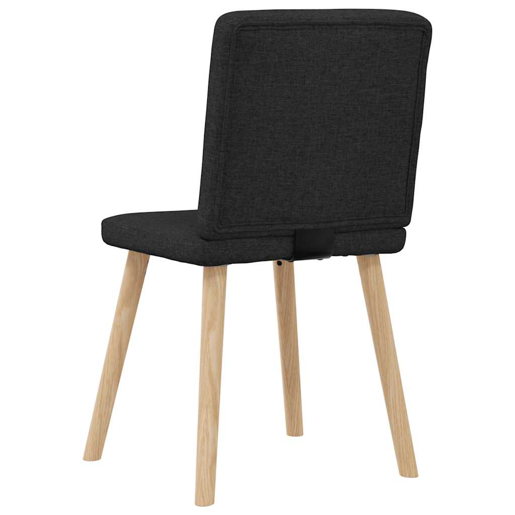 spisebordsstole 6 stk. stof sort