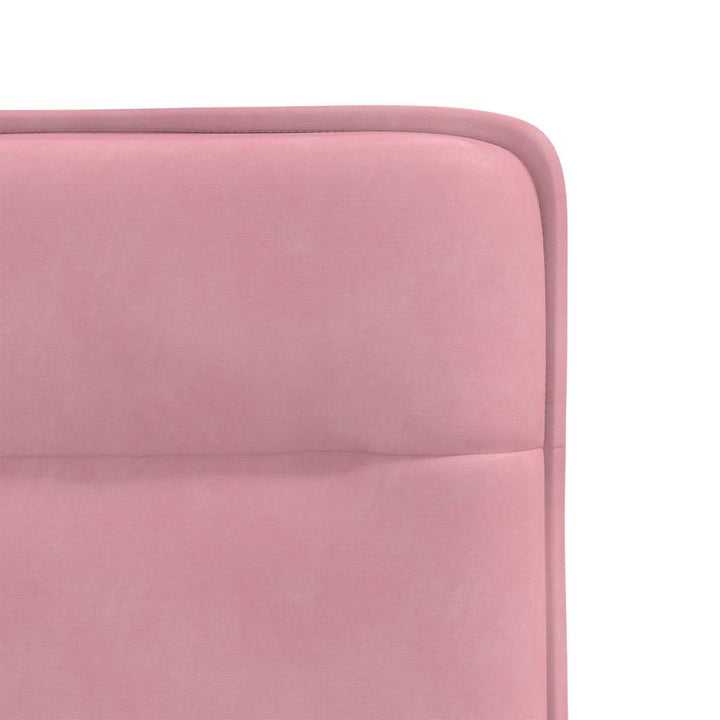 spisebordsstole 6 stk. velour lyserød