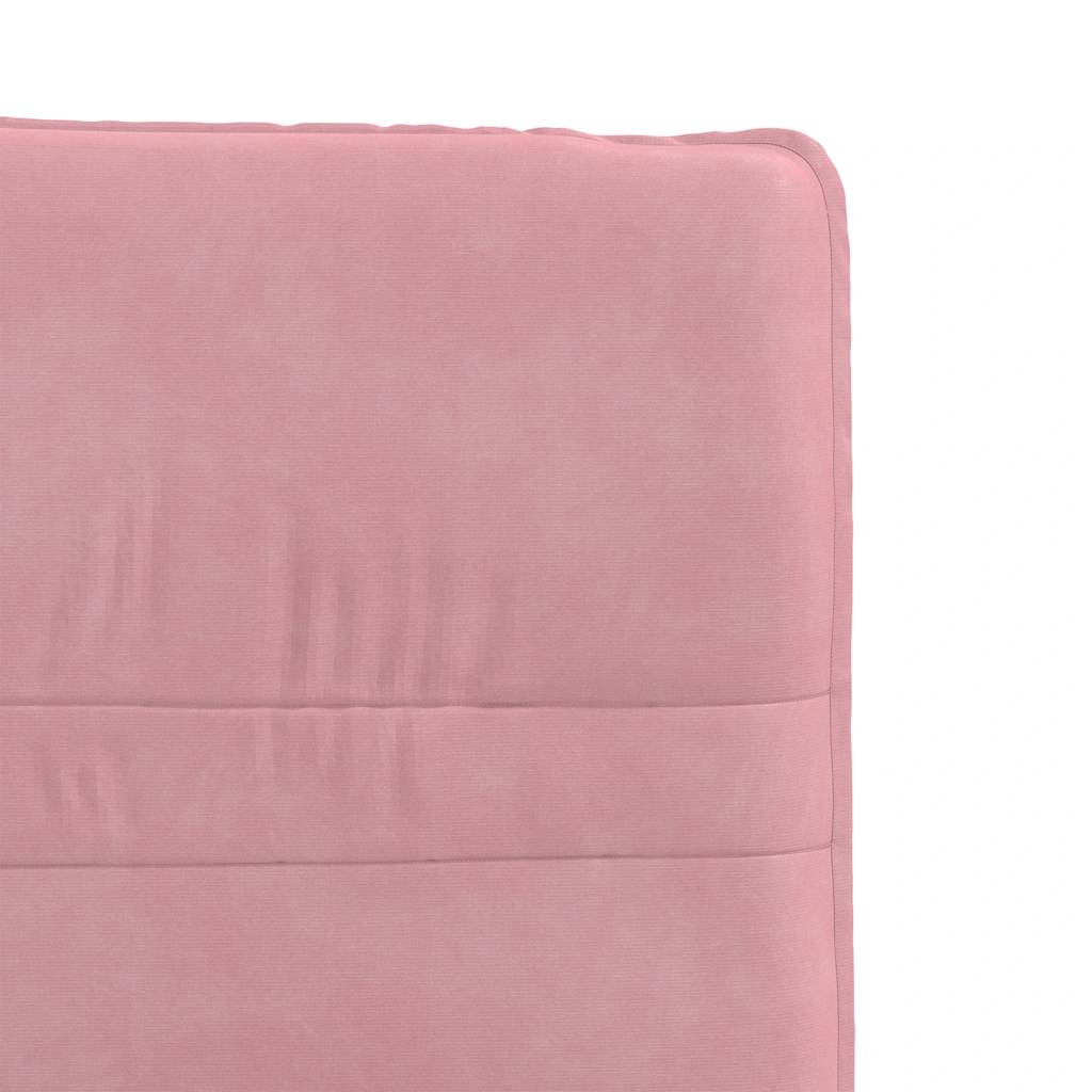 spisebordsstole 6 stk. velour lyserød