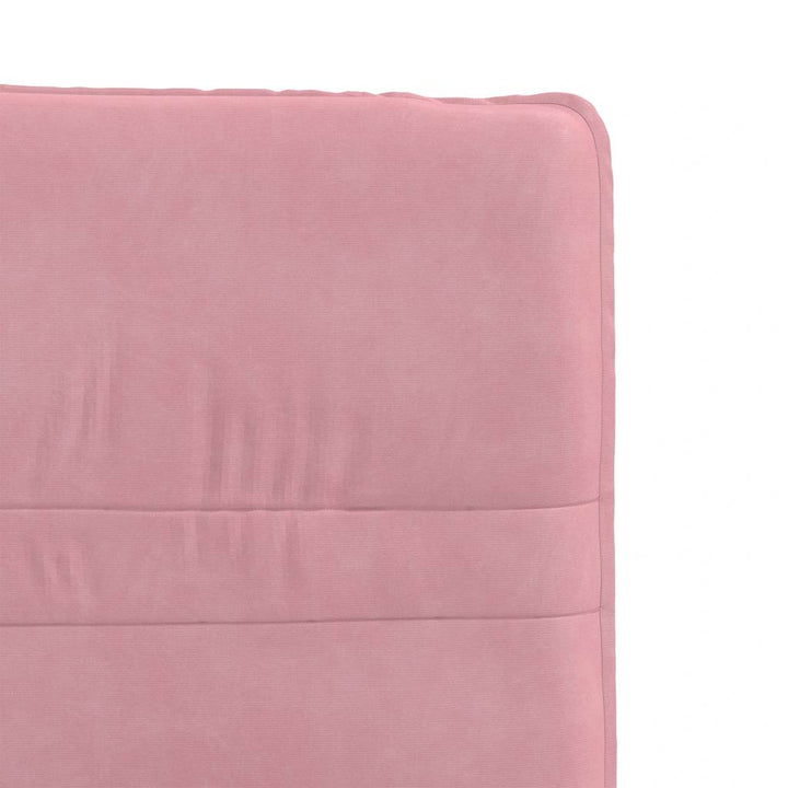 spisebordsstole 6 stk. velour lyserød