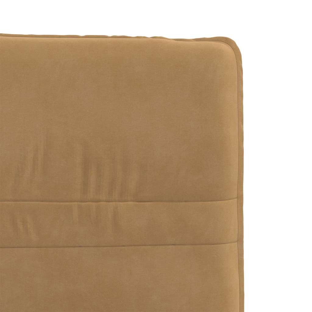 spisebordsstole 6 stk. velour brun