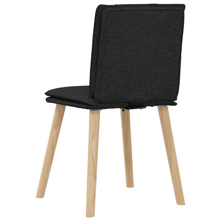 spisebordsstole 6 stk. stof sort