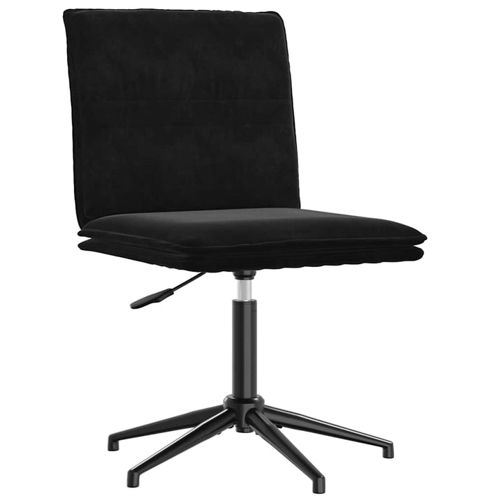 spisebordsstole 6 stk. velour sort