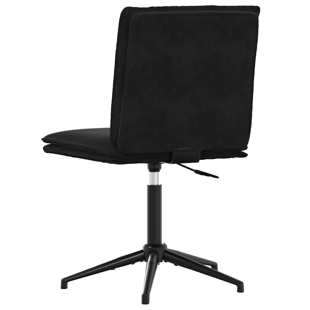 spisebordsstole 6 stk. velour sort