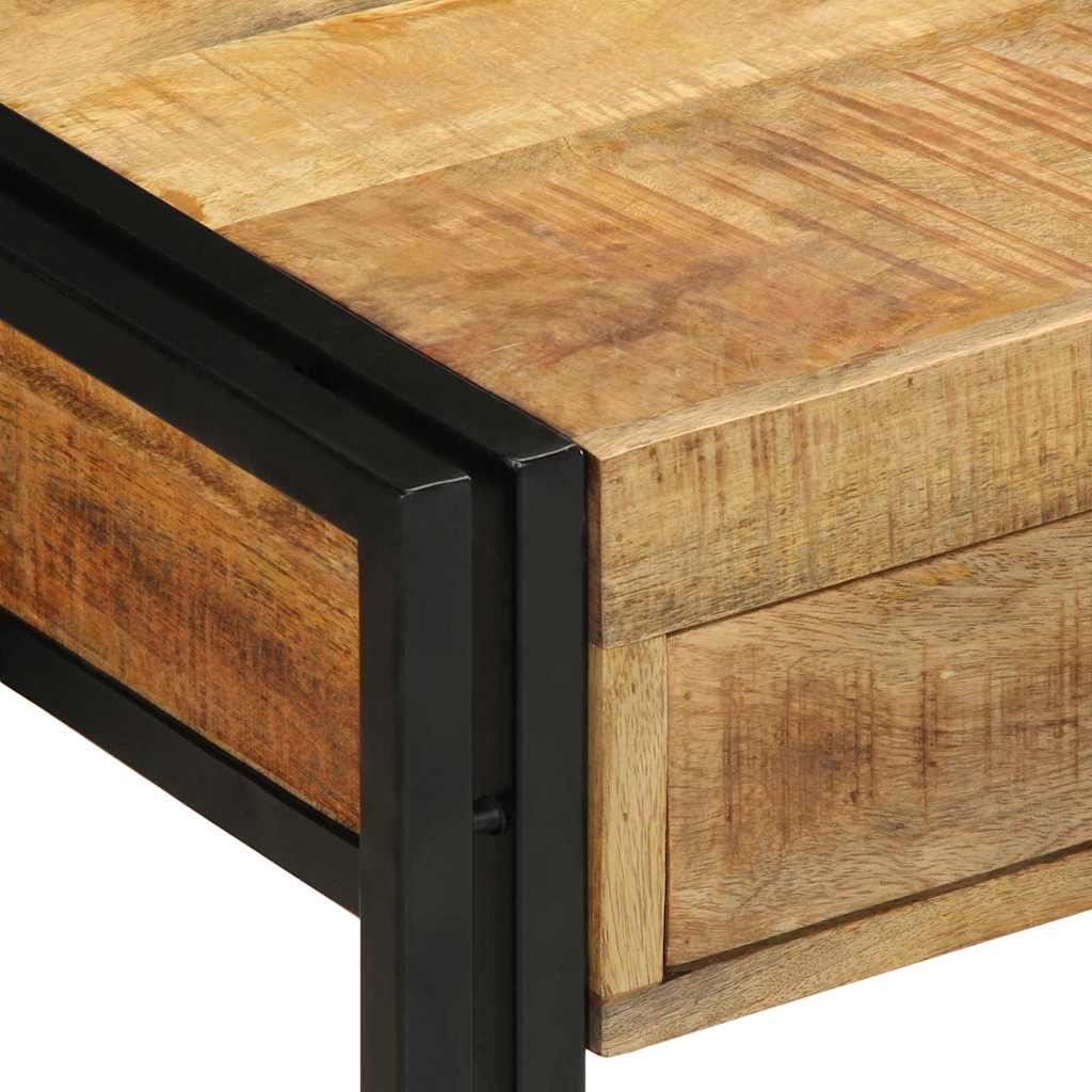 Konsolbord med skuffe Brun 90 x 33 x 75 cm Massivt mangotræ