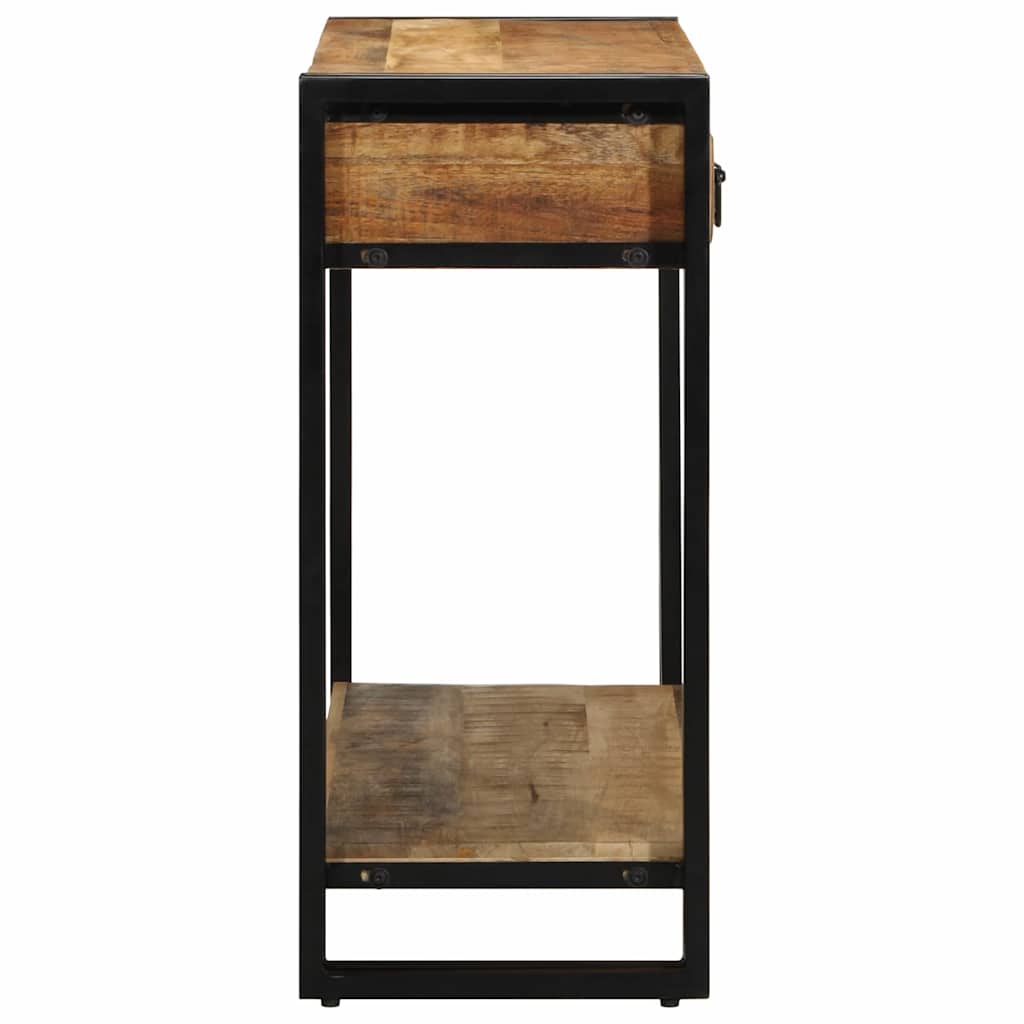 Konsolbord med skuffe Brun 90 x 33 x 75 cm Massivt mangotræ