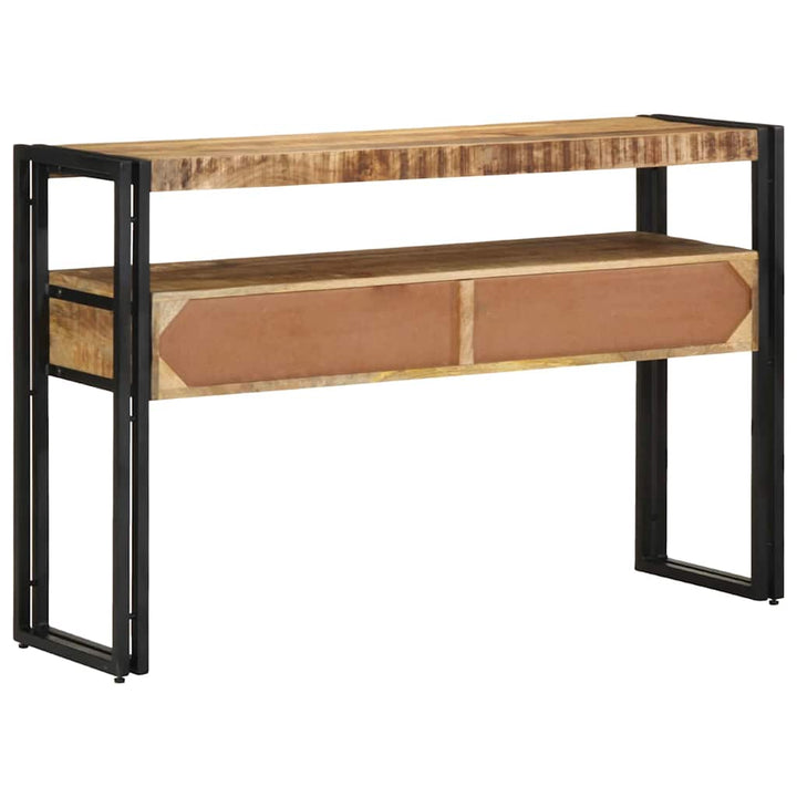 Konsolbord med skuffe Brun 120 x 33 x 75 cm Massivt mangotræ