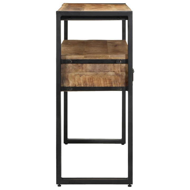 Konsolbord med skuffe Brun 120 x 33 x 75 cm Massivt mangotræ