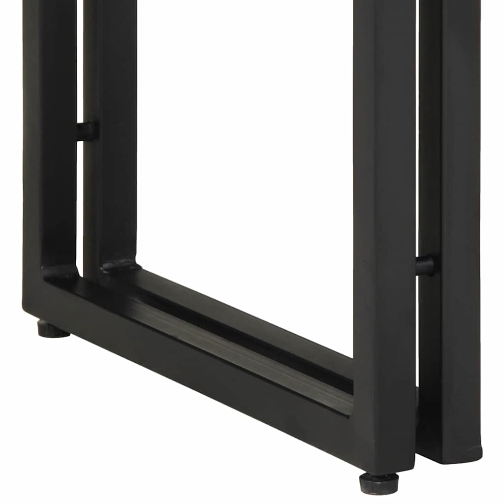 Konsolbord Flerfarvet 120 x 33 x 75 cm Massivt genanvendt træ