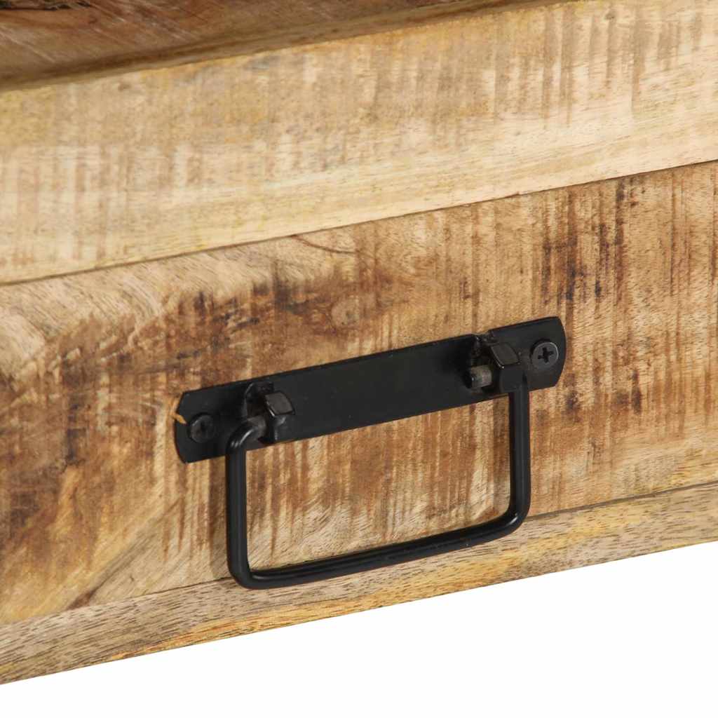 Konsolbord med skuffe Brun 90 x 33 x 75 cm Massivt mangotræ