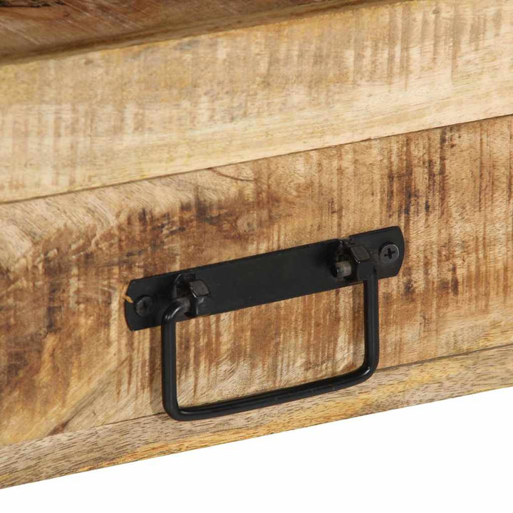 Konsolbord med skuffe Brun 90 x 33 x 75 cm Massivt mangotræ
