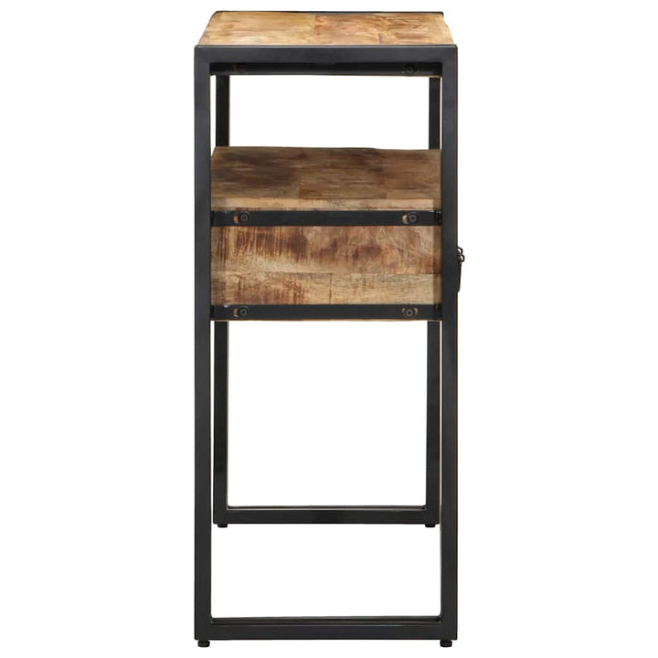 Konsolbord med skuffe Brun 90 x 33 x 75 cm Massivt mangotræ