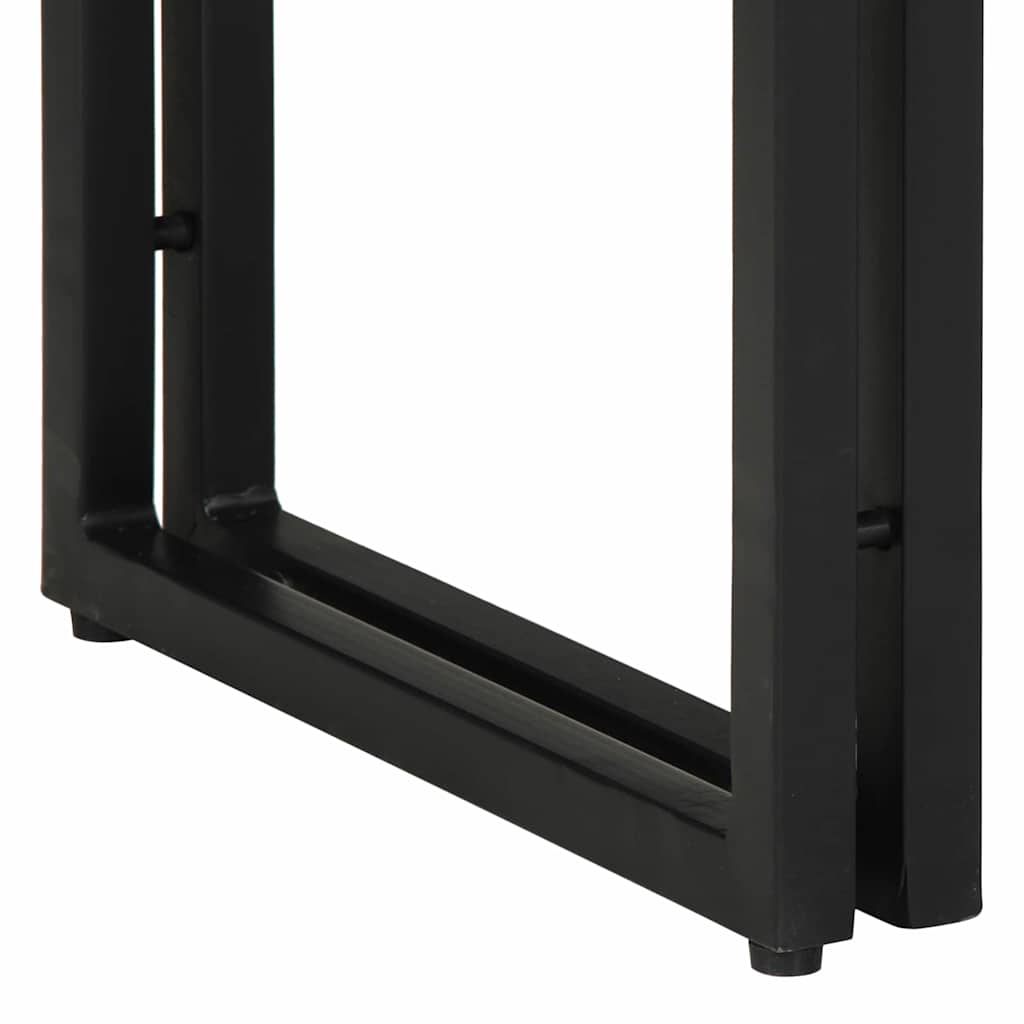 Konsolbord Flerfarvet 90 x 33 x 75 cm Massivt genanvendt træ