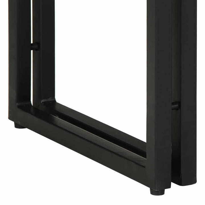 Konsolbord Flerfarvet 90 x 33 x 75 cm Massivt genanvendt træ