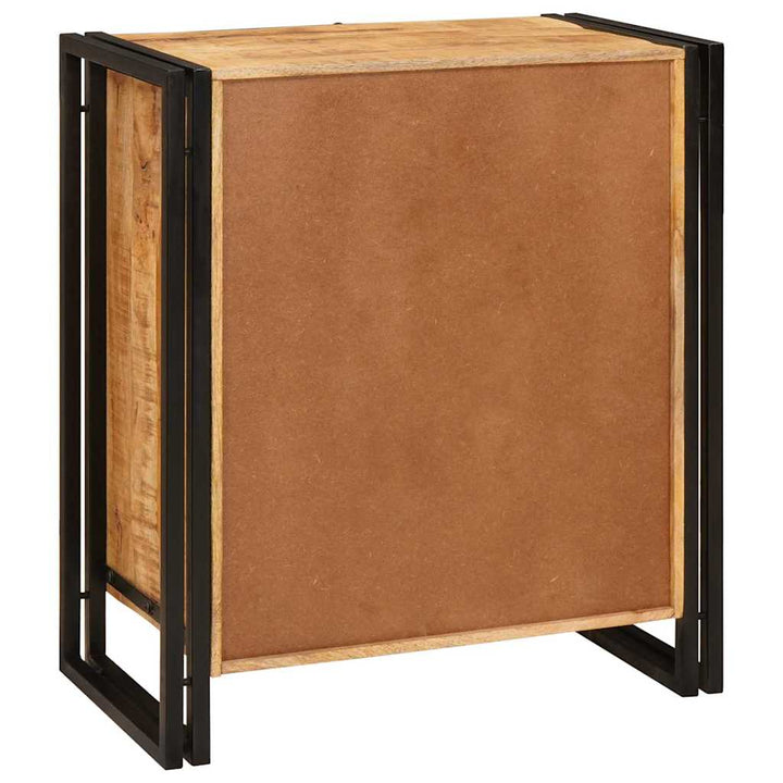 Natskab Brun 38 x 33 x 58 cm Rå mango træ