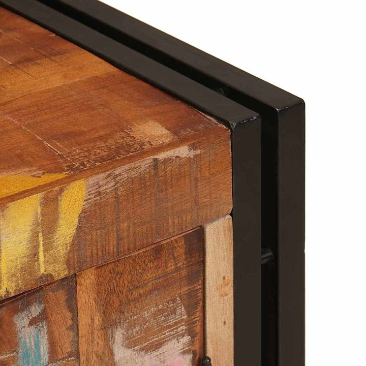 Natskab Flerfarvet 38 x 33 x 58 cm Massivt genanvendt træ