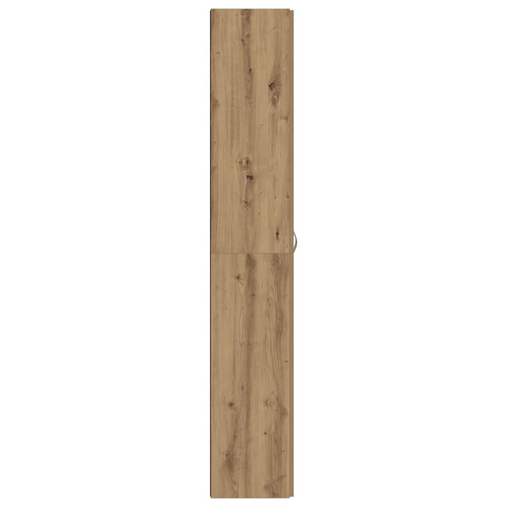 skab 60x32x190 cm konstrueret træ kunsteg