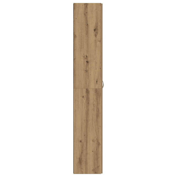 skab 60x32x190 cm konstrueret træ kunsteg