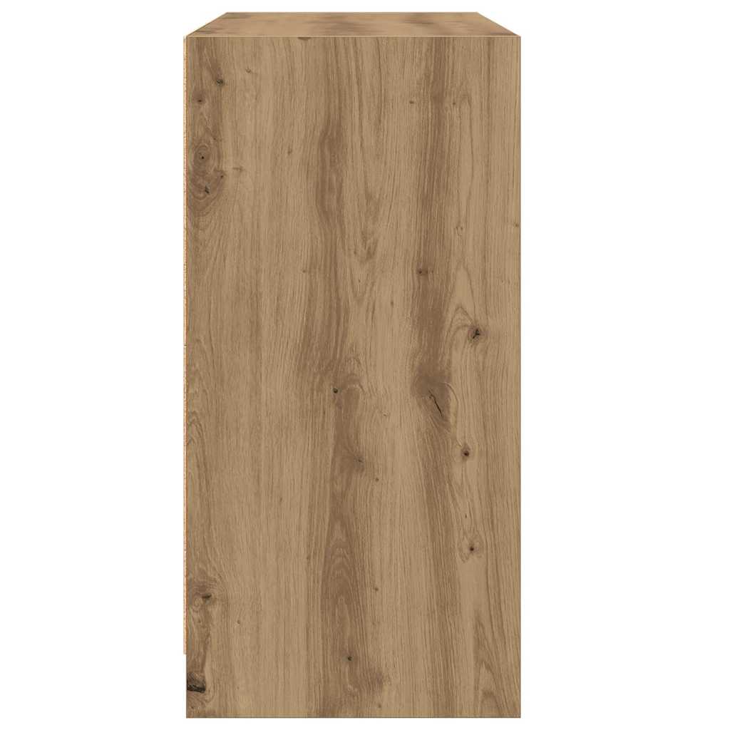 skænk 102x37x75,5 cm konstrueret træ kunsteg