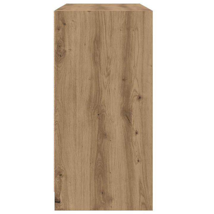 skænk 102x37x75,5 cm konstrueret træ kunsteg