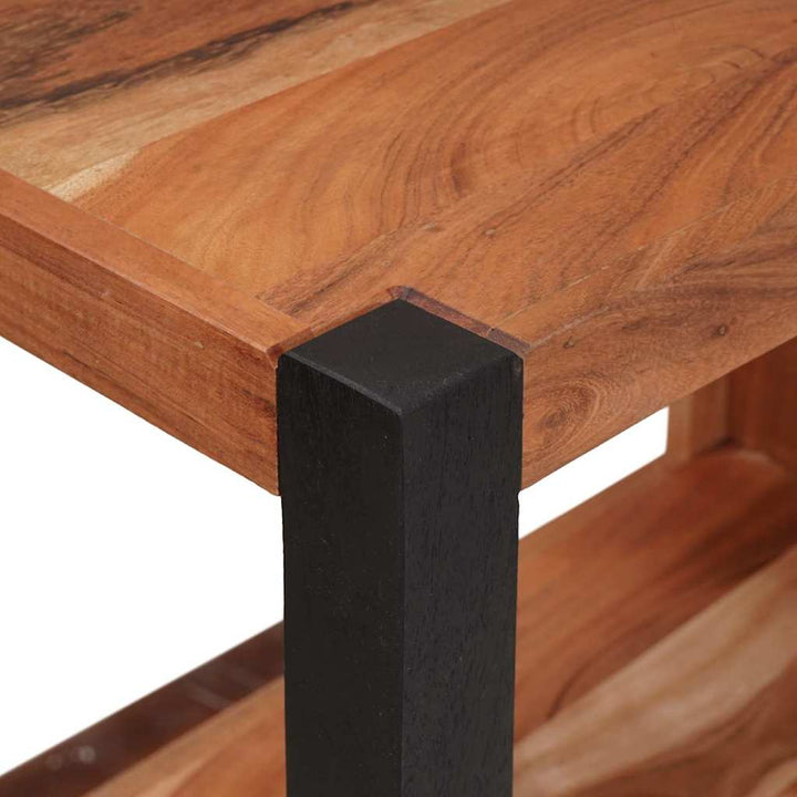 Bogreol Brun 70 x 30 x 110 cm Massivt akacietræ