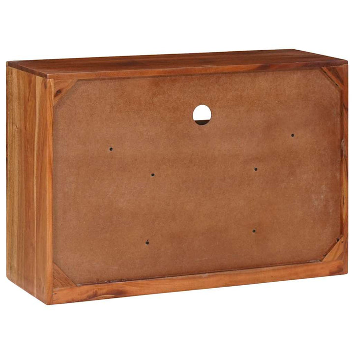 Sideboard med skuffe Brun 80 x 30 x 55 cm Massivt akacietræ