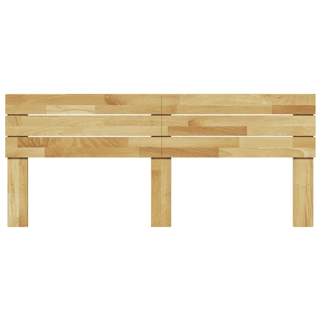 sengegavl 180 cm massivt træ eg