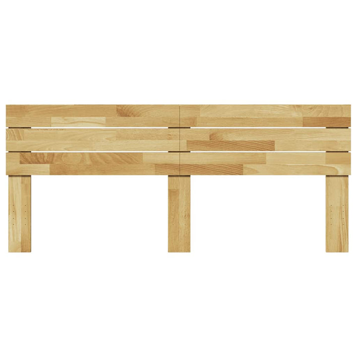 sengegavl 180 cm massivt træ eg