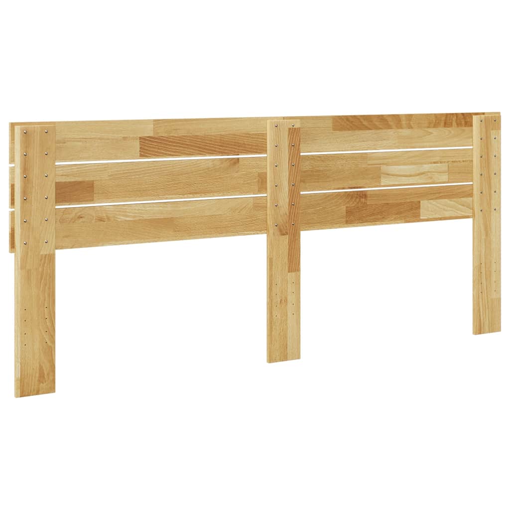 sengegavl 180 cm massivt træ eg