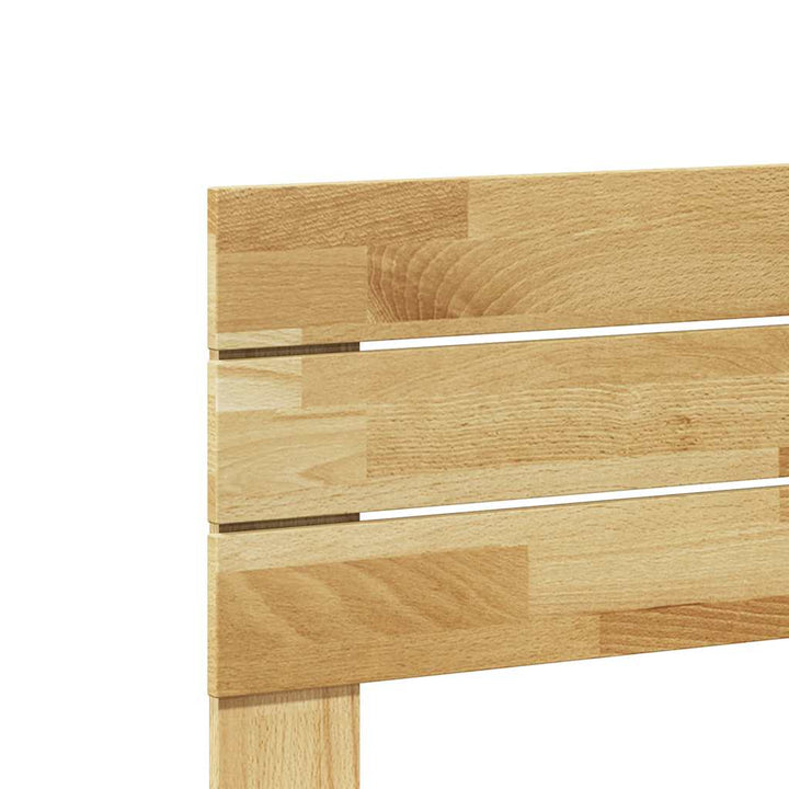 sengegavl 180 cm massivt træ eg