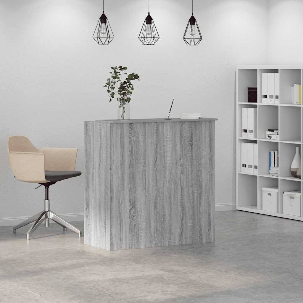 receptionsskranke grå sonoma 100x50x103,5 cm konstrueret træ
