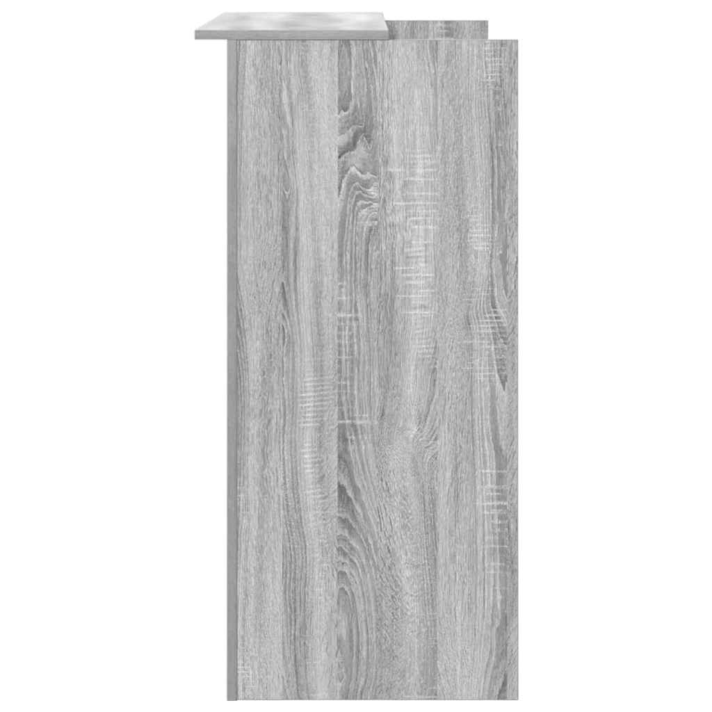 receptionsskranke grå sonoma 100x50x103,5 cm konstrueret træ