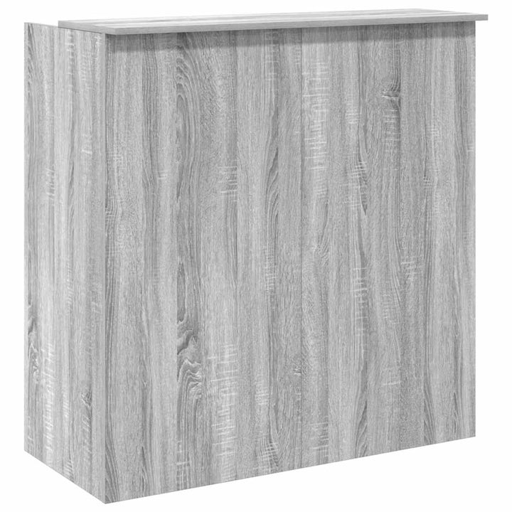 receptionsskranke grå sonoma 100x50x103,5 cm konstrueret træ