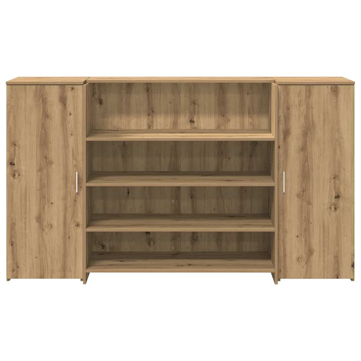 receptionsskranke 180x50x103,5 cm konstrueret træ kunsteg