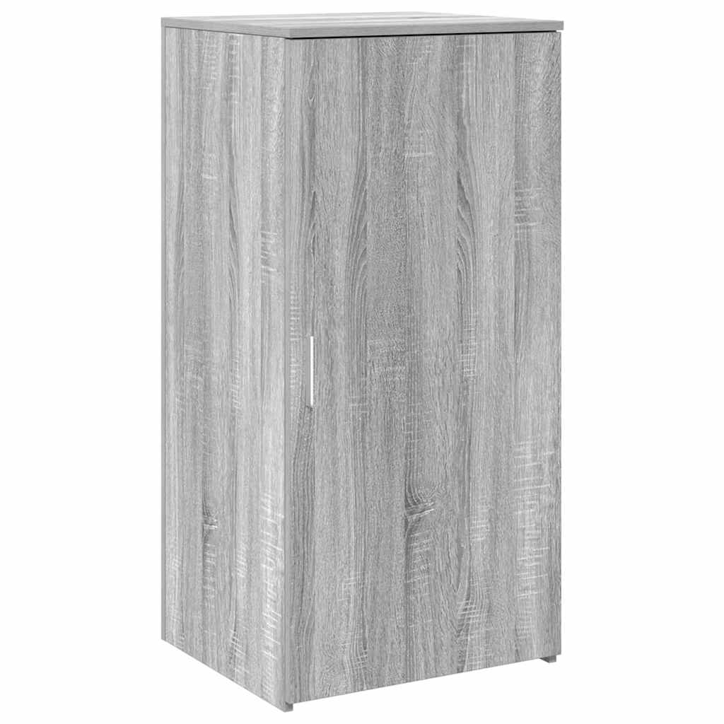 receptionsskranke 200x50x103,5 cm konstrueret træ grå sonoma