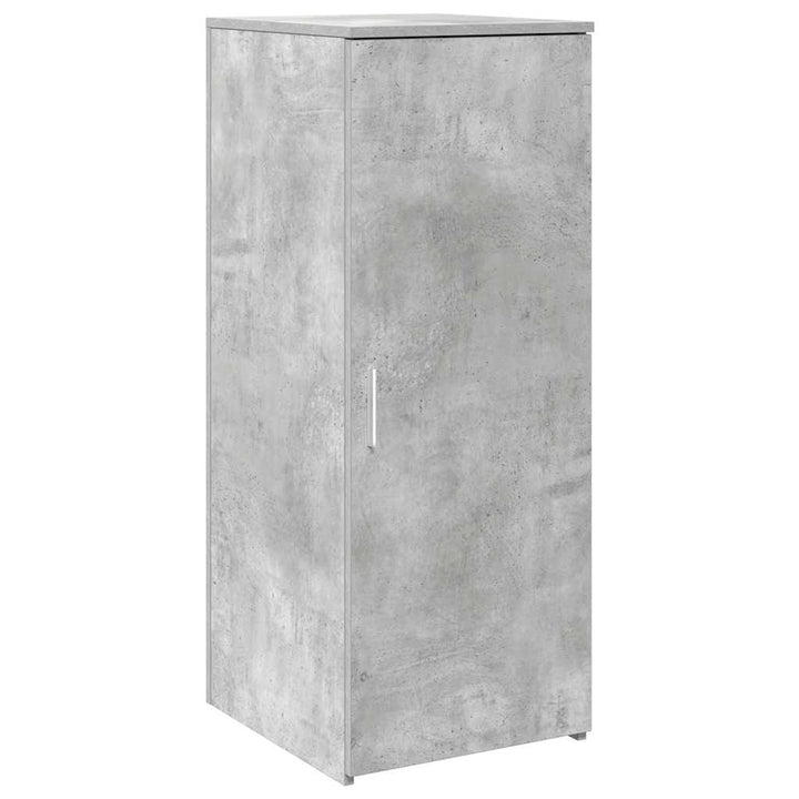 receptionsskranke 135x50x103,5 cm konstrueret træ beton grå