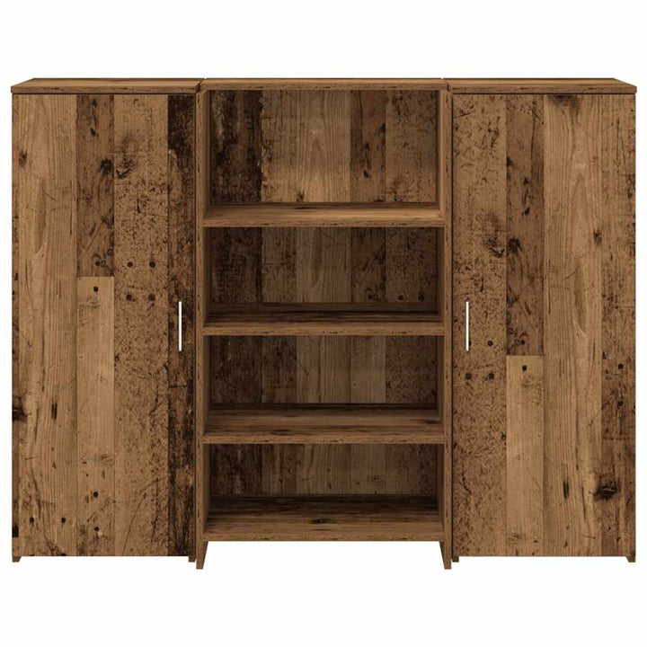 receptionsskranke 135x50x103,5 cm konstrueret træ antikt træ