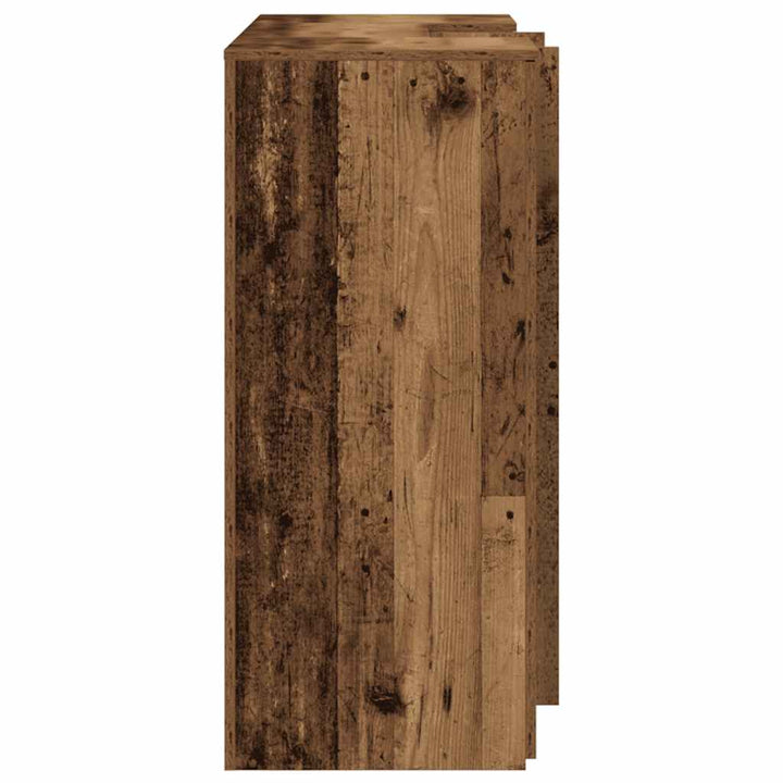receptionsskranke 135x50x103,5 cm konstrueret træ antikt træ