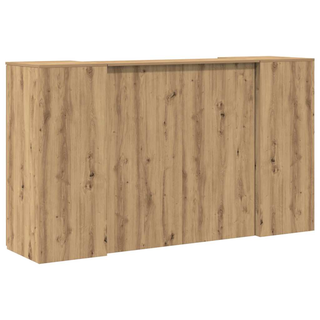 receptionsskranke 180x50x103,5 cm konstrueret træ kunsteg