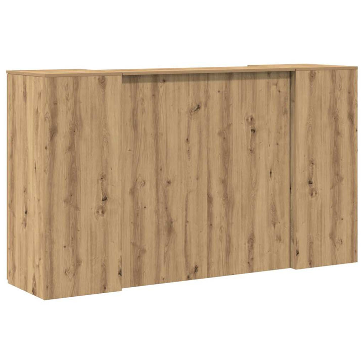 receptionsskranke 180x50x103,5 cm konstrueret træ kunsteg