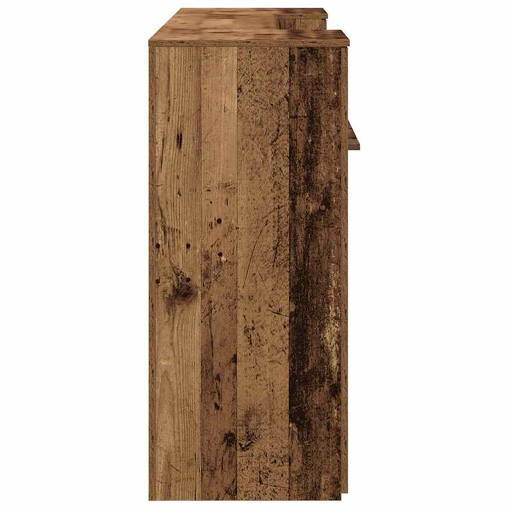 receptionsskranke 200x50x103,5 cm konstrueret træ antikt træ